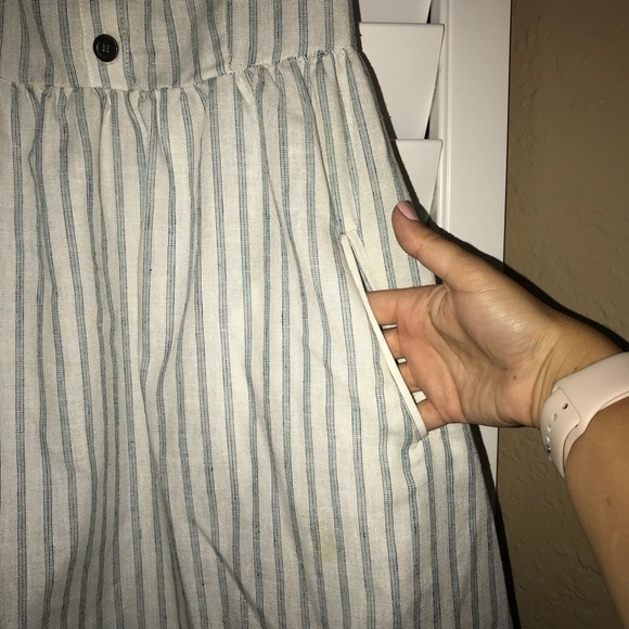 Striped summer/ spring dress sz 6 - Picture 3 of 4